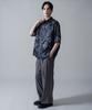WEGO Amundsen Pattern Short Sleeve Big Summer Size Pattern 4 Men's Shirt, Print, Top, Gift, L,