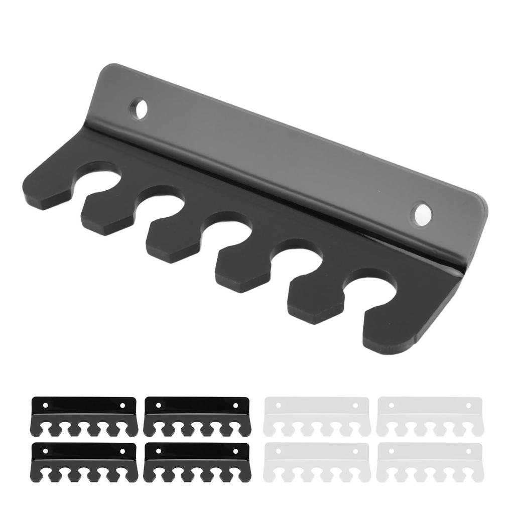 4 peças suporte de cabo clipe 5 slots acrílico telefone tablet cabo de carregamento organizador de gerenciamento para mesa Wal