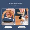 Stainless Xiyijia Whistling Steel Kettle With Retro Wooden Handle Flat Bottom Large Capacity For Boiling Water