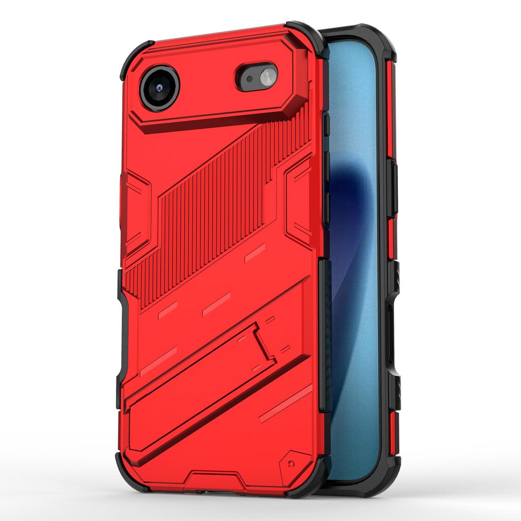 For iPhone Air Case PC + TPU Shockproof Phone Cover with Kickstand
