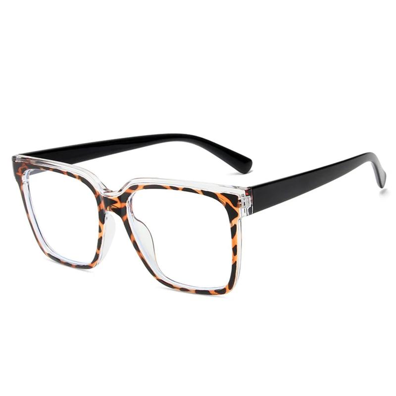 SHAUNA Mode Doppel Farbe Frauen Cat Eye Brille Rahmen Retro TR90 Klar Anti-Blau Licht Brillen Männer Optische Blau gelb Rahmen