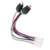 Power Input Speaker Harness for DUAL TBX10A Amplifier 10 Pin Plug Power Harness