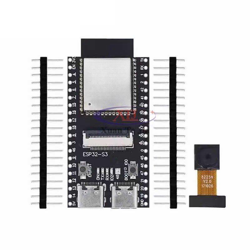 ESP32-S3 CAM Development Board WiFi Bluetooth Module Onboard ESP32-S3 N16R8 OV2640 OV5640 OV3660 Camera Dual TYPE-C Interface