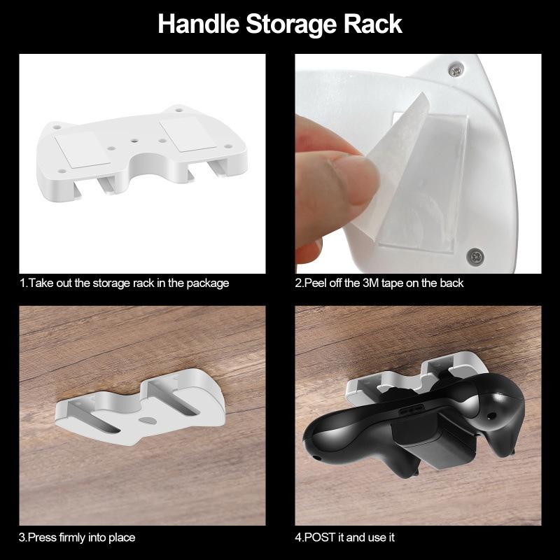 Gamepad Hook Holder For Xboxseries S/X Hanging Hanger Bracket For Xbox One/Xbox 360 Controller Storage Rack Under Desk Stand