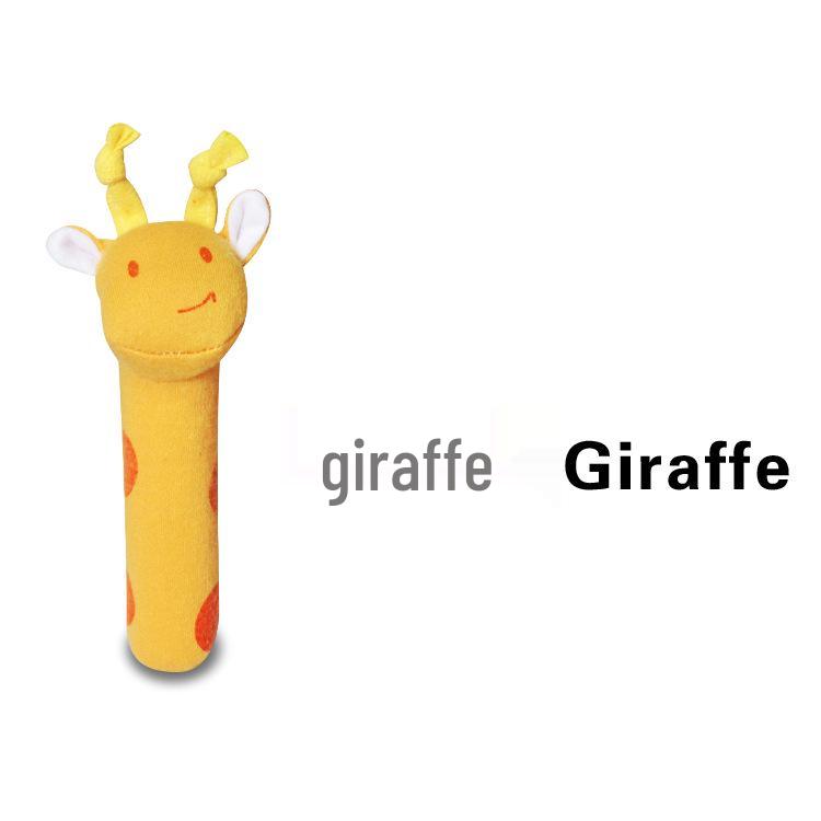 Panda Plush Baby Rattle & Pacifier Toy for Early Education