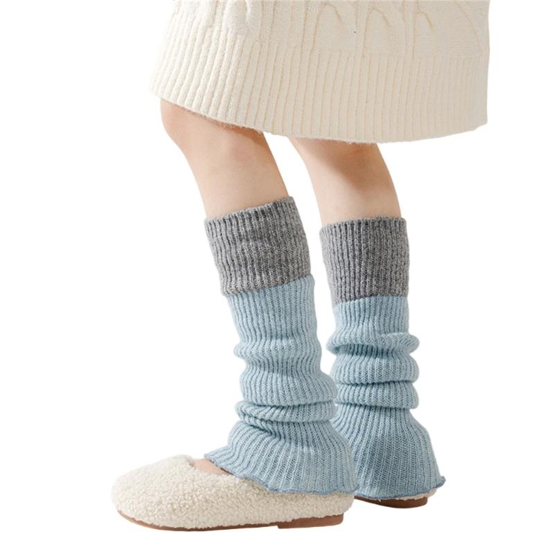 Children's Sweet Leg Warmer Cosy Knitting Fabric Breathable & Stackable for Baby Girls 3 to 13 Year Socks Sleeve