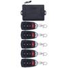 433Mhz 4CH Garage Door Remote Control Entry Opener Wireless Relay Transmitter Receiver Kit