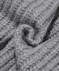 OTHERFITS Cable High-Neck Knit Zip-Up (Gray)