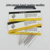 JohnJames Leather Round Head Hand Sewing Needles - Pack of 25 for Leather Stitching