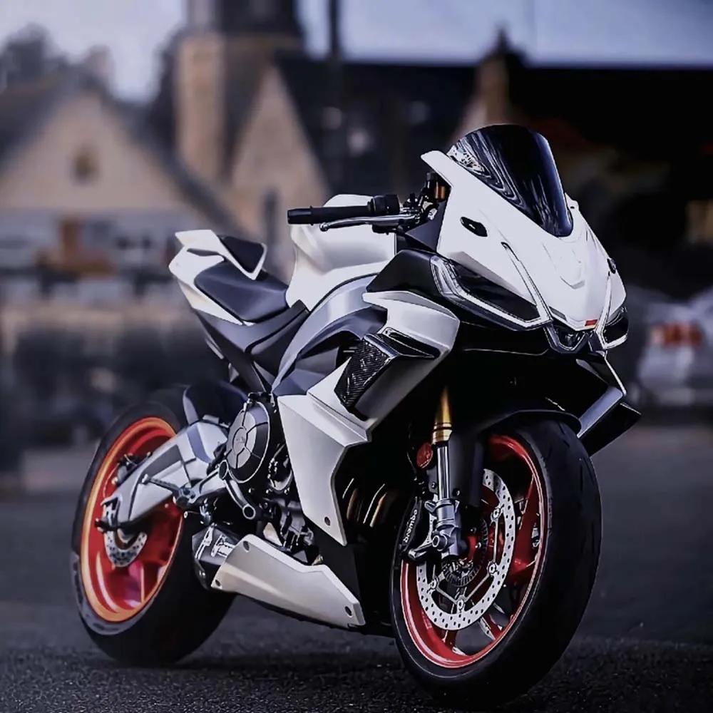 Nuovo Kit Spoiler Aerodinamico Winglet Spoiler Anteriore Nudo Accessori Moto Per Aprilia RS660 RS 660 rs660 rs 660