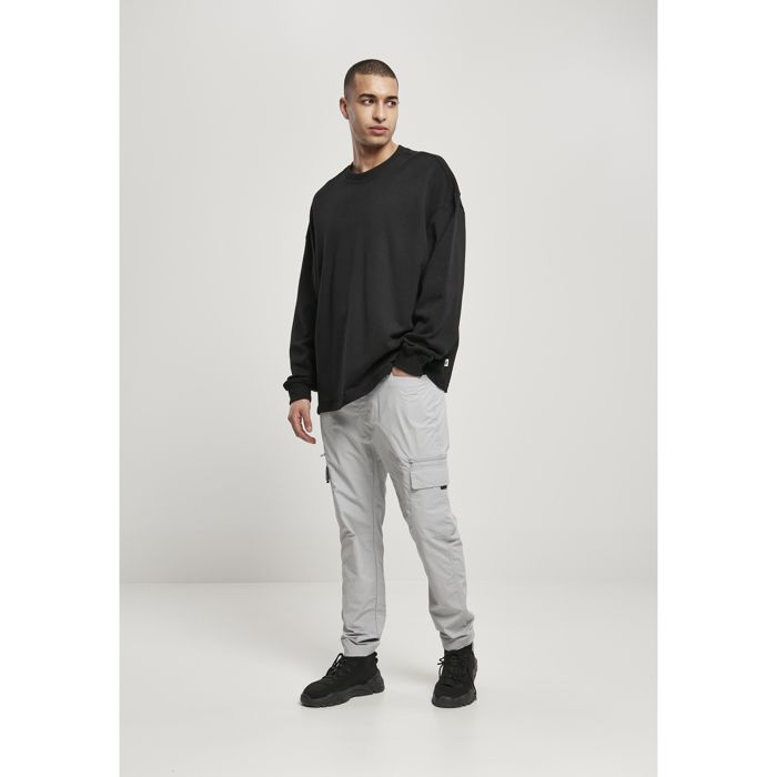 Sweatshirt - Urban Classics - Col Rond - Coton Biologique - Oversize - Noir