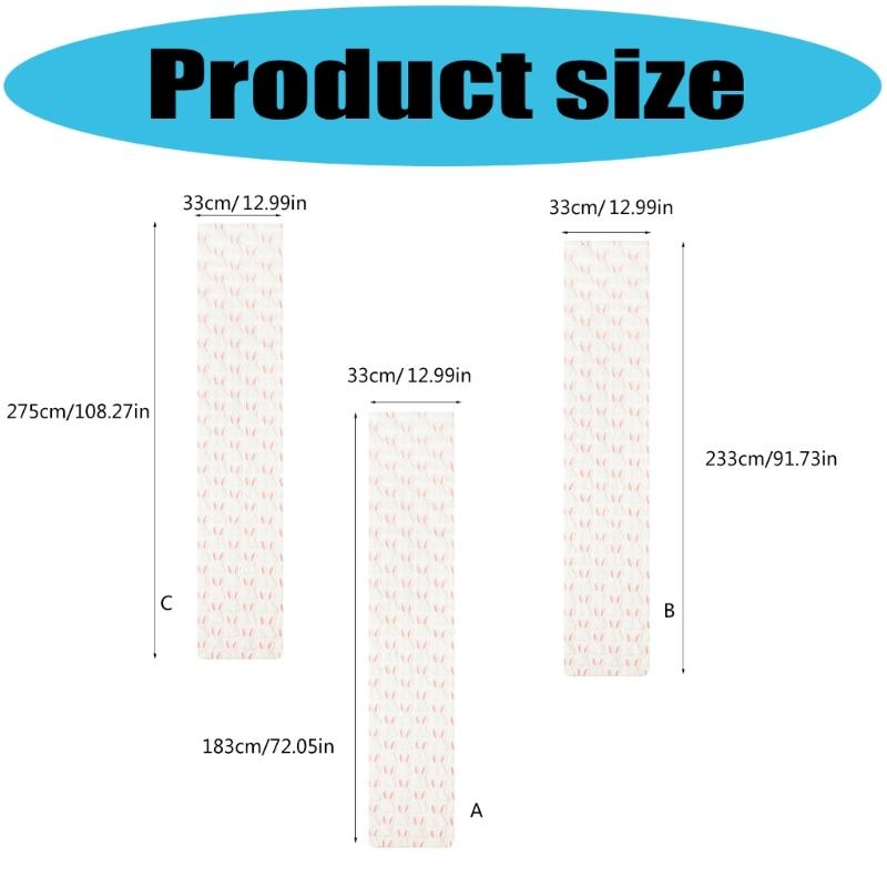 Easters Table Runner Slip Resistant Holiday Decoration With Sturdy Materials For Dining Room Decoration