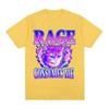 Wut verzehrt mich Katze Wütende Katze Retro Typografie Lustige Grafik T-Shirts Unisex Damen Vintage Ästhetik Baumwolle Kurzarm T-Shirts