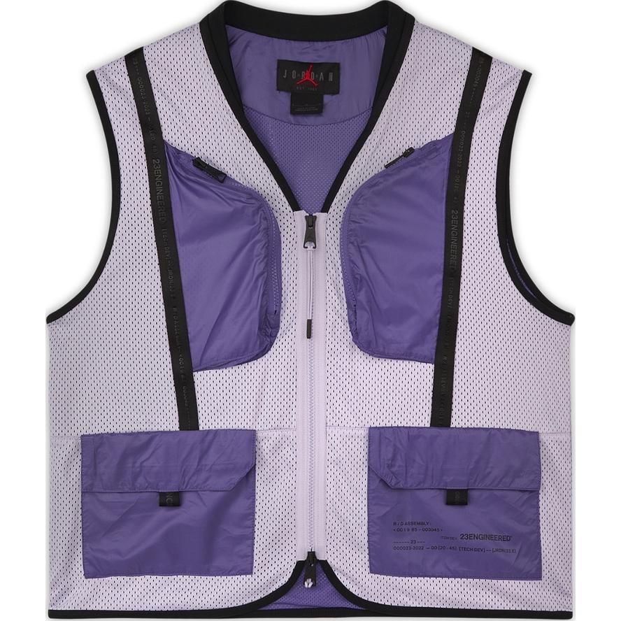 Air Jordan 23 Engineered Utility Cargo Vest Purple Men s DM1387-530 XL