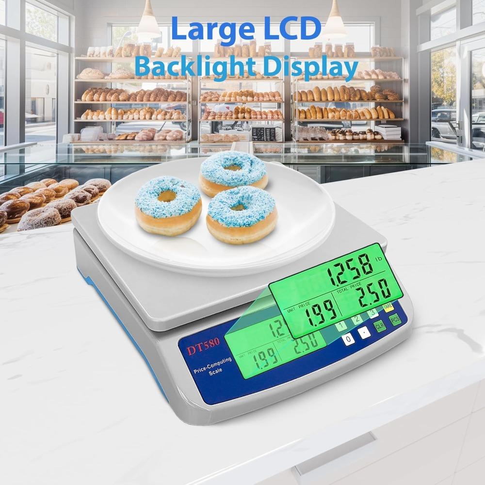 30KG/1G Electronic Counting Scale LCD Display Digital Scale Kitchen Scale Food Scale Weighing Platform Scale Kitchen Tools