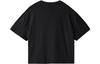 Nike Crop Tops Women's Black Crew Neck Moderate DA0324-010