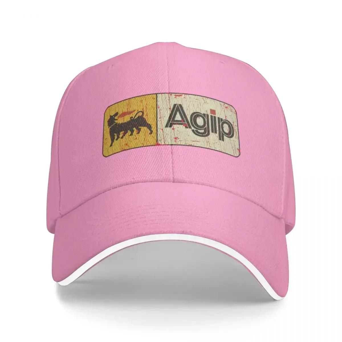 

Azienda Generale Italiana Petroli (AGIP) Cap Fashion Casual Baseball Caps Adjustable Hat Hip Hop Summer Unisex Baseball Hats One Size рожевий