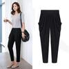 Size Womens Plus Fashion Elastic High Waist Long Harem Loose Pants Trousers