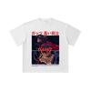 260 GSM Double Yarn 32 Count 100% Cotton Berserk V5 Print Unisex Heavy Cotton T Shirt