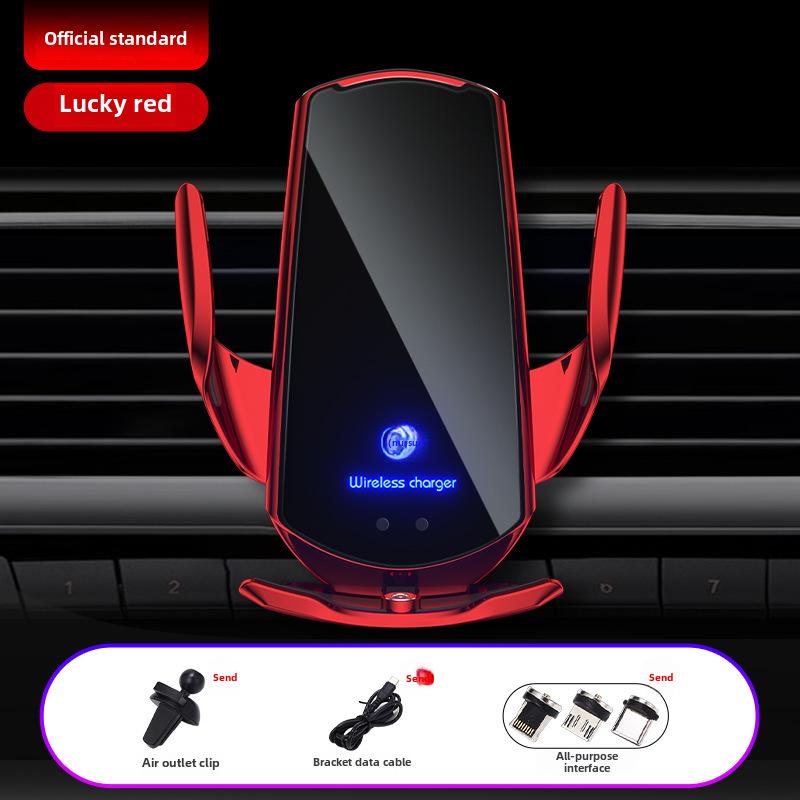 "Magiczny Klips Q3 Bezprzewodowa Ładowarka Samochodowa i Uchwyt na Telefon z Automatycznym Czujnikiem"