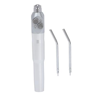 3‑Way Air Water Syringe Aluminium Alloy with 2pcs Nozzle Tip Rustproof Dental Spray Handpiece