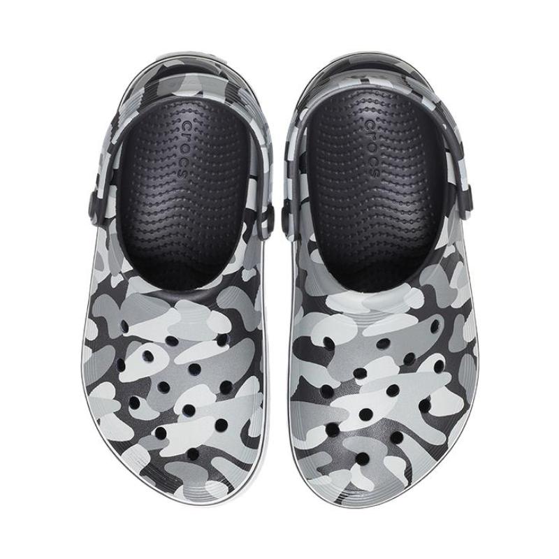 Crocs Comfortable Non-Slip Lightweight Children's Sandals Grey Kids' Model