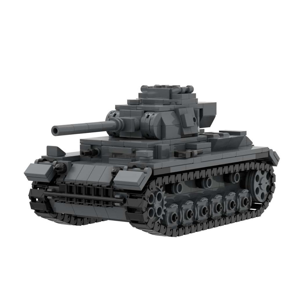 Druhá světová válka Německý tank Panzer I II III IV Flakpanzer MK103 Vojenská stavebnice Armádní kostky Sestavitelná sada Kompatibilní se značkami