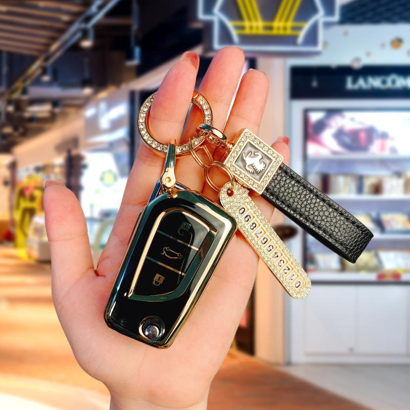 Toyota TPU Key Case for Corolla, Camry, Levin, Avalon, RAV4, C-HR, Highlander