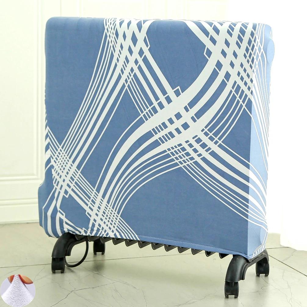 Solid Color Portable Heater Radiator Dust Cover Thickened Elastic Household Oil Tin Radiator Protective Storage Dust Covers