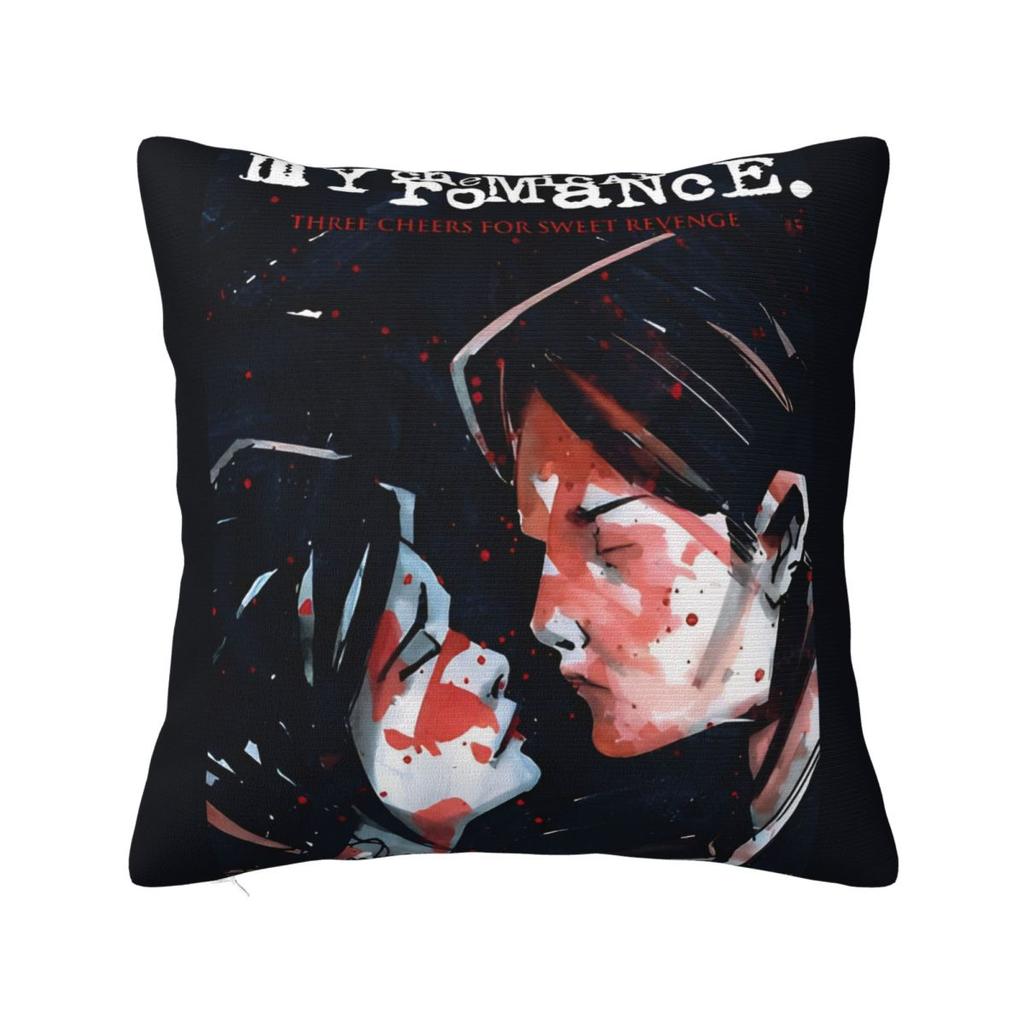Pillow Cover My Chemical Romance MCR Music Band Design Cushion Cover Pillow Case For Office Car Home Decorative Pillowcases