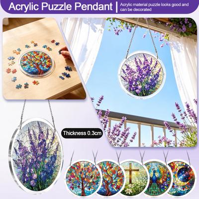 Acrylic Puzzle Can Be Hung Doors, Gardens, Indoor And Outdoor Decoration.