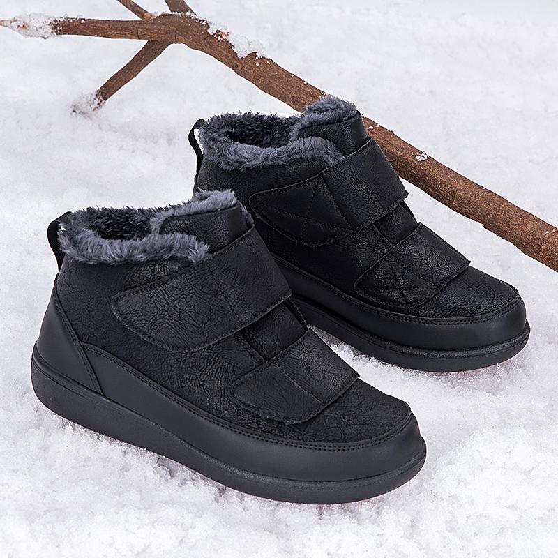 Winter Snow Boots Women Casual Shoes Non-slip Waterproof Platform Ankle Boots Boots with Thick Fur Thigh High Boots Botas Mujer