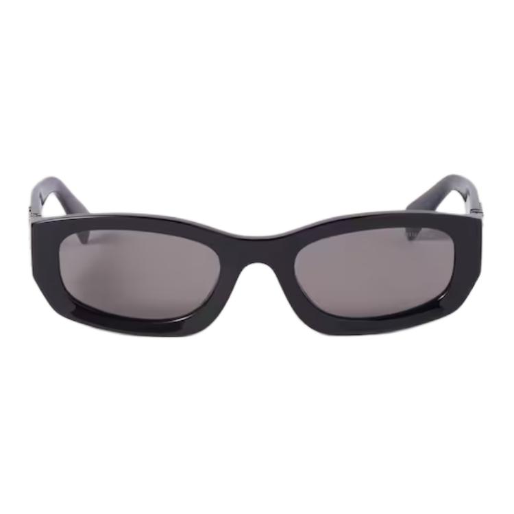 

Miu Miu Logo Design Acetate Rectangular Sunglasses Unisex sunglasses Gray SMUB04E16KFE80QC053 Eyeglass Case/Pouch+Box