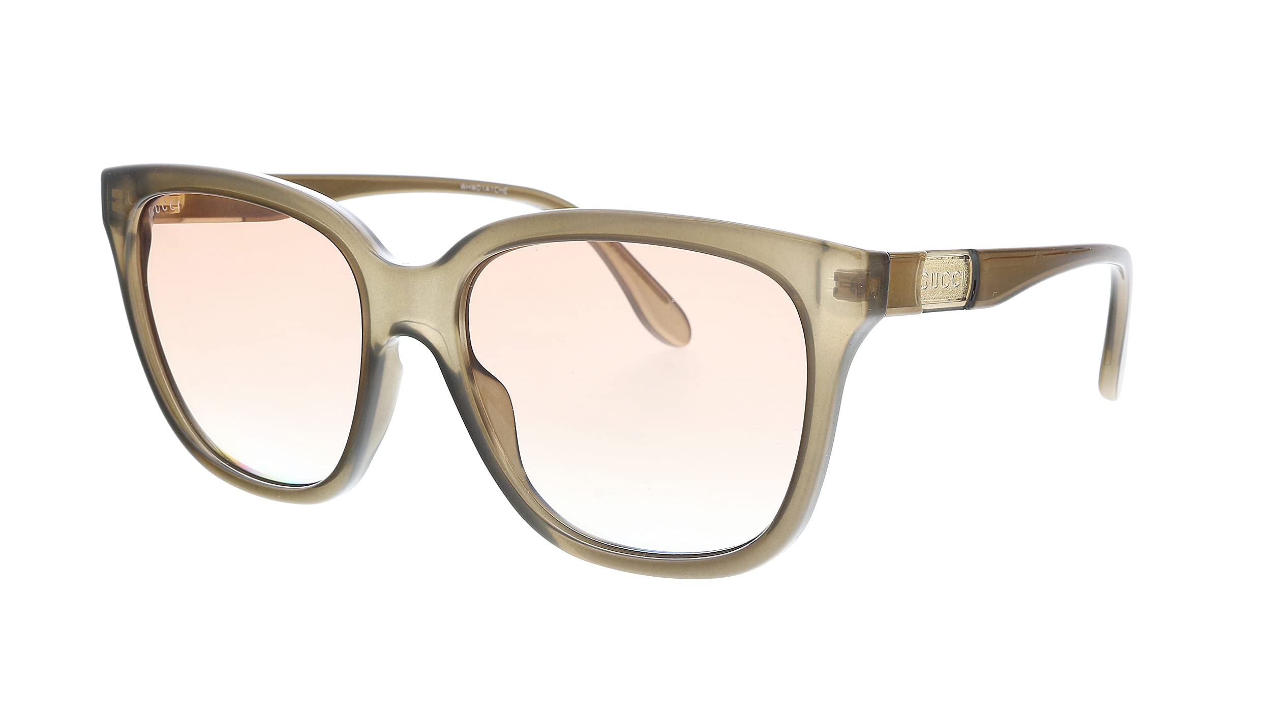 

Gucci Sunglasses GG0790S 002 Brown Brown Orange Women s