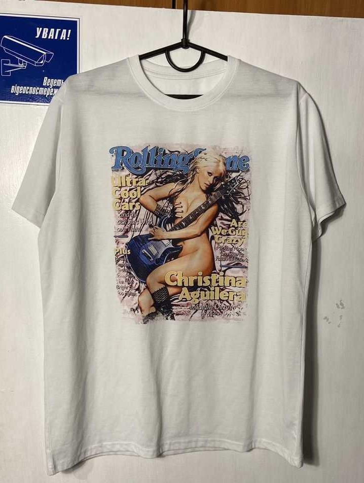 New CHRISTINA AGUILERA Gift For Fans Unisex All Size T-Shirt JJ115 Unisex T-Shirt S