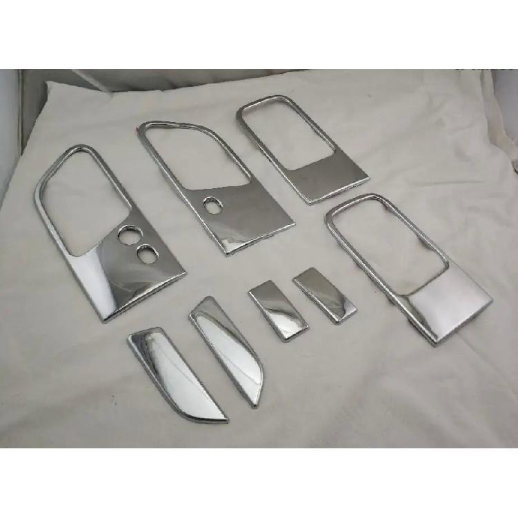 For Nissan Elgrand E51 2002-2010 8PCS Abs Chrome Plated Door Handle Bowl Covers Trim Car Accessories