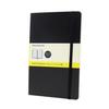 Moleskine Classic Notebook, Soft Cover, Squared, Large (13x21cm), Black QP617