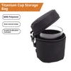 Small Gas Canisters Carry Bag 600D Outdoor Water Cup Storage Bag Portable Propane Tank Carrying Bag for Camping Picnic Cooking