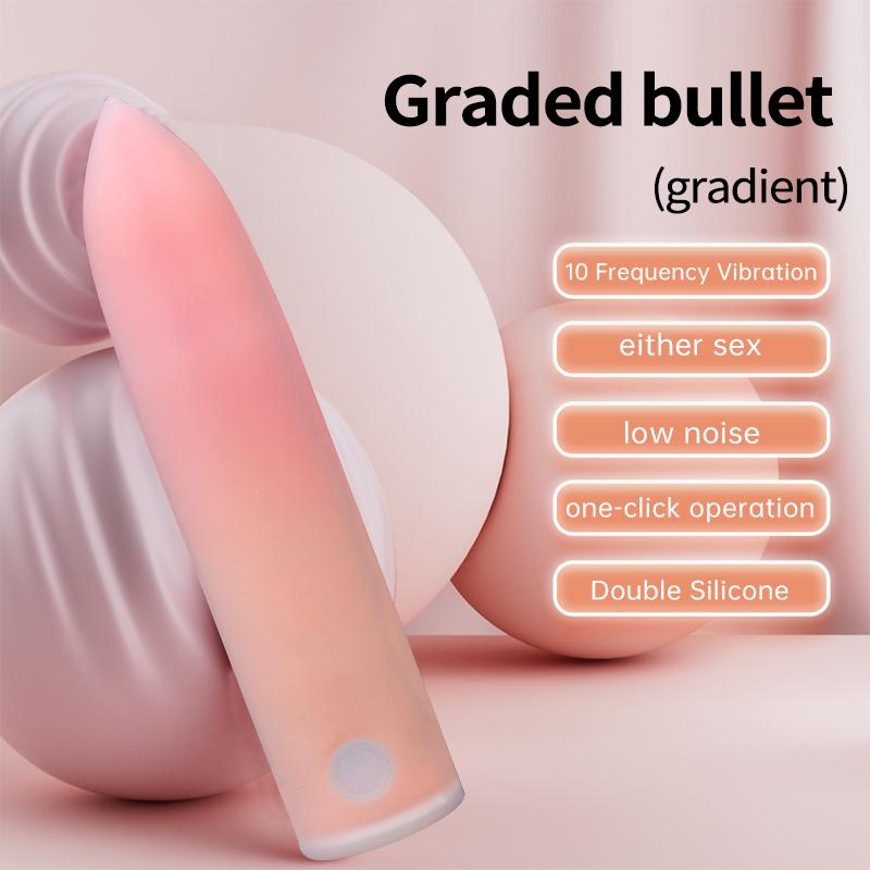 USB Rechargeable Gradient Vibrating Egg, 10-frequency Female Masturbation Device, Orgasm Vibrating Massager, Sex Toy.