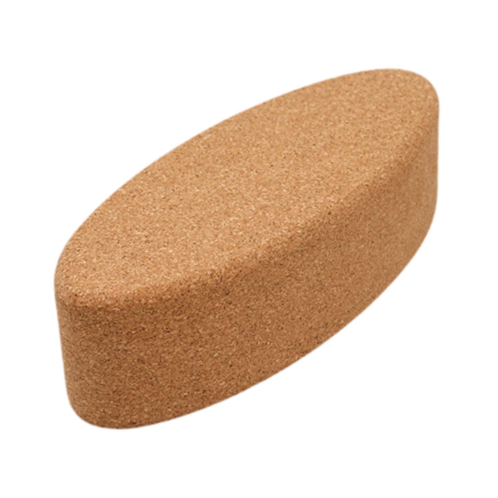 High Density Cork Yoga Block Soft Non Slip Yoga Prop for Workout Pilates Meditation Exercise