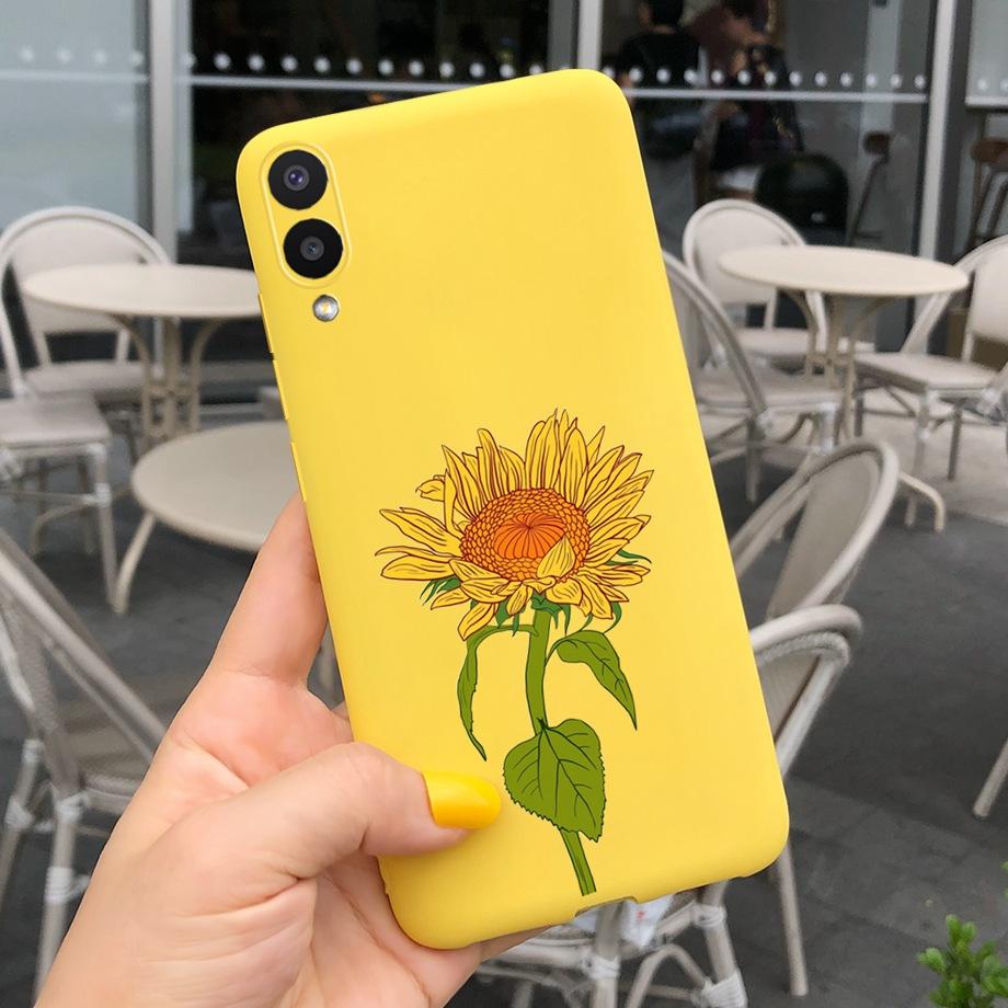 For Samsung Galaxy A02 A02S M02 M02S F02S Case Flower Silicone Soft TPU Back Cover For Samsung A02  A02s A025F A 02 s Phone Case