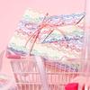 10 Pieces Rainbow Love Corrugated Rainbow Series Party Decoration Gift Wrap Wrapping Tissue Paper Bouquet Supplies