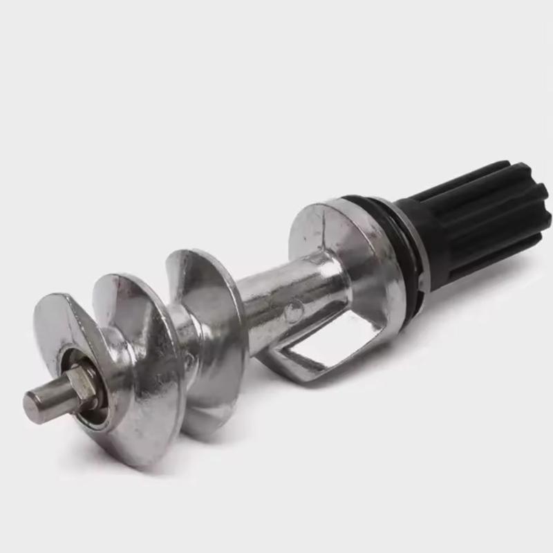 Meat Grinder Screw Liner Replacement Part Metal Construction Kitchen Grinder Screw Sleeve for Commercial Kitchens