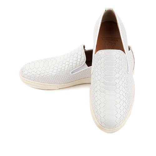 Roshoeman 0005 Slip-On White Anaconda