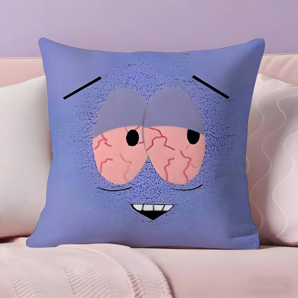 S-Юг-S-P-Парк Подушка Наволочка Ультрамягкая Приятная к коже Ткань Облачный Комфорт и Скрытая Молния 12x12Inch