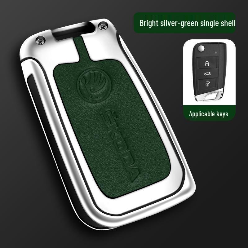 Skoda Key Case for Octavia, Fabia, Kamiq, Superb, Kodiaq, Karoq - Protective Shell