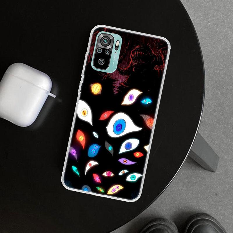 Scary Face Eyes Phone Case Cover for Xiaomi Redmi Note 15 14 13 12 11 Pro Plus 14S 12S 11S 11T 11E 10S 10 Customized Fundas Redm