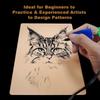 Double Sides Tattoo Practice Skin Blank Training Tattoo Skin Soft Fake Skin  For Permanent Makeup
