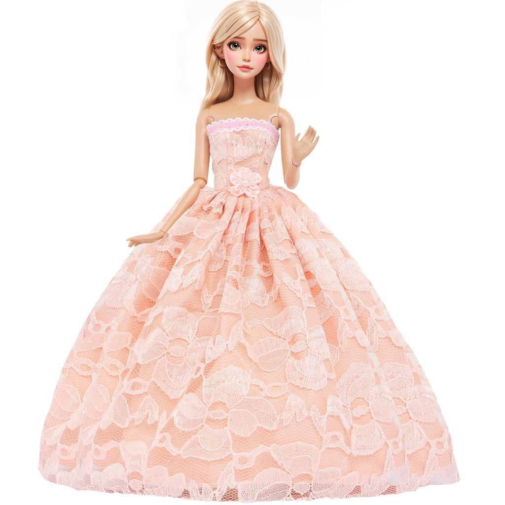

Модное кукольное платье для куклы Барби, одежда для свадебной вечеринки, платье 11,5 , аксессуары для куклы-девочки, детская игрушка в подарок