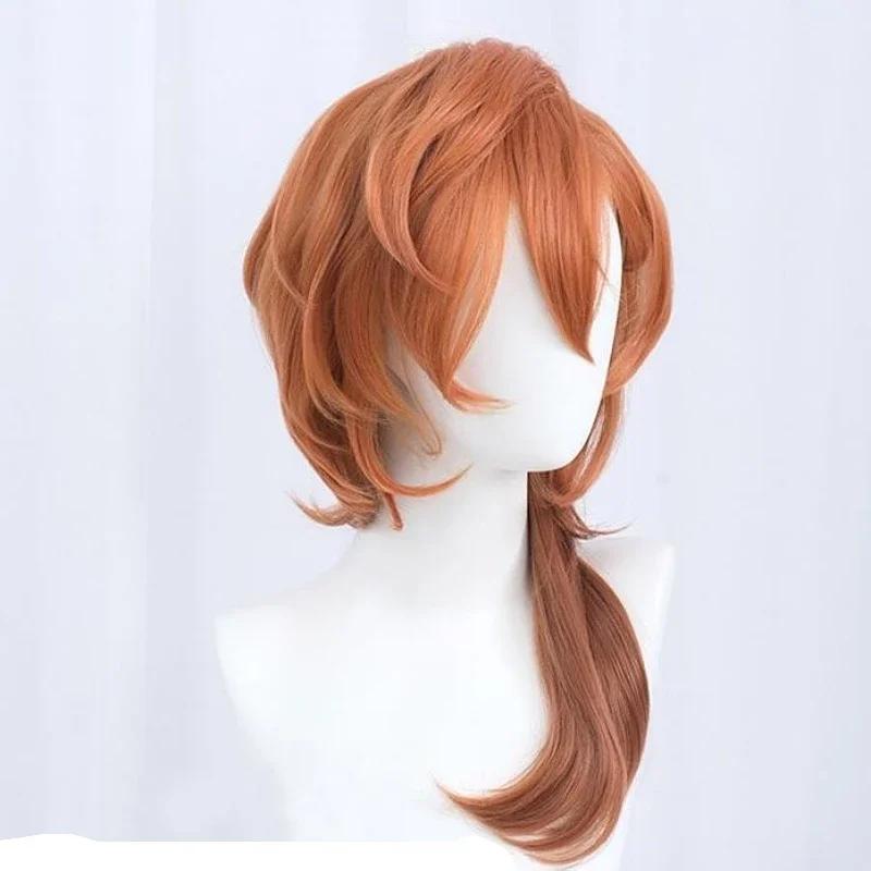 Высокое качество аниме Bungo Stray Dogs Chuya Nakahara Chuuya косплей парик термостойкие парики из синтетических волос